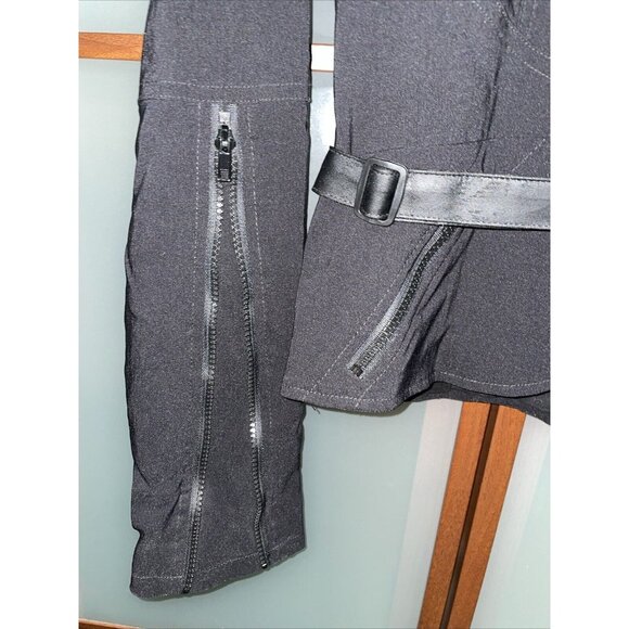 Lip Service 1985 Gothic Steampunk Lolita Halloween Full Zip Sleeve Top Jacket XL - Picture 3 of 9